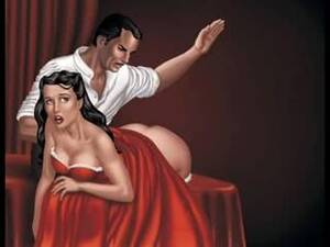 erotic spanking illustrations - Erotic Spanking Art (Innerworld) : XXXBunker.com Porn Tube