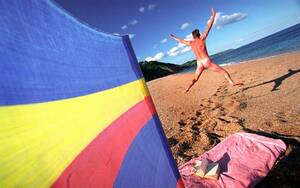 caribbean nude beach voyeur - Britain's best nudist or naturist beaches - Telegraph