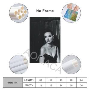 Brazil Porn Adriana Lima - Amazon.com: Adriana Lima Posters Brazilian Supermodel Sexy Poster (4)  Canvas Painting Wall Art Poster for Bedroom Living Room Decor  20x30inch(50x75cm) Unframe-style: Posters & Prints