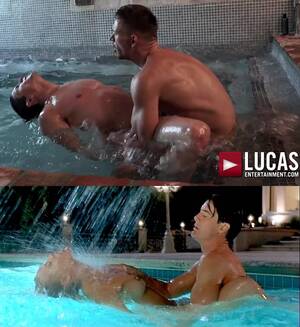 Gay Pool Sex Porn - Gay Porn Stars Dakota Payne & Andrey Vic Recreate That Pool Sex Scene From  1995 Movie Showgirls