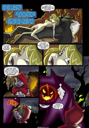 Halloween Fairy Tail Porn - JKR- Hood Halloween- Kinky Fairy tales - Porn Cartoon Comics
