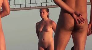 asian nude beach volleyball - Volleyball at a Nudist Beach - ThisVid.com