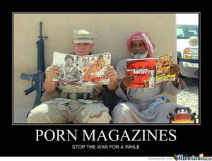 Funny Porn Photoshop - Stop The War With Porn