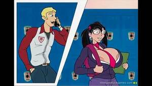 Cartoon Glasses Porn - Watch Geek Girl Gwen - Busty, Flash, Glasses Porn - SpankBang