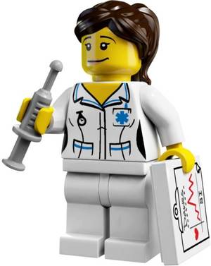 Lego Nurse Porn - Black Friday 2014 LEGO 8683 Minifigures Series 1 - Nurse from LEGO Cyber  Monday. Black Friday specials on the season most-wanted Christmas gifts.