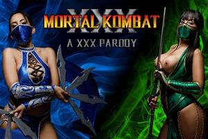 Mortal Kombat X Tits - Mortal Kombat XXX Parody VR Porn Video