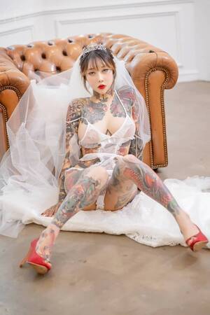asian hardcore tattoos - jav porn big tits Asian girl tattoo slut fucks dildo and takes fat creampie