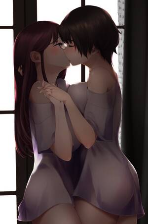 hentai lesbian love - I'd love to go over to my friend's house and have them discover they're a  lesbian free hentai porno, xxx comics, rule34 nude art at HentaiLib.net