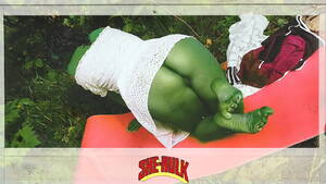 Funny Hulk Porn - She Hulk XXX parody - She Hulk Naked Takes A Shower - XVIDEOS.COM
