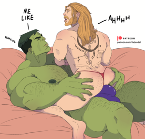 Gay Hulk Porn - Hulk An Thor - Gay Porn Comic