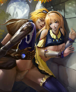 lux - Ezreal and Lux â€“ League of Hentai