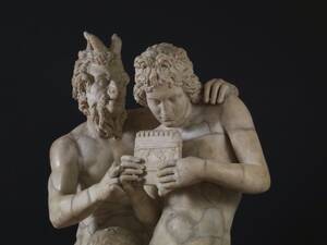 Ancient Tumblr - templeofapelles:Pan and Daphnis detail Tumblr Porn
