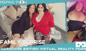 Bbw British Porn Family - Mia Milf - F*mily Suprise; Huge Tits British Bbw Lesbian Porn Video -  VXXX.com