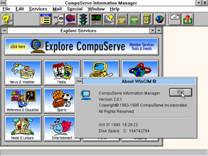 Compuserve Porn - CompuServe (1995) Did anyone use this before AOL? : r/GenX