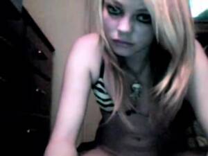 naked blond teens webcam - Really cute naked blonde teen webcam show including pee