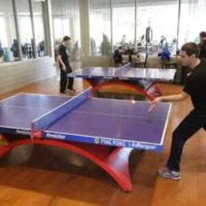 college ping pong table - Pingpong bounces back with South Jersey college students