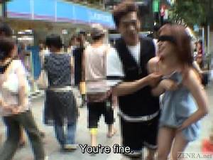 asian nude pranks - Subtitled extreme Japanese public exposure blindfold prank - XVIDEOS.COM