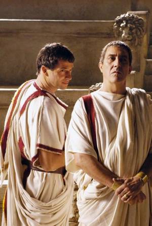 Julius Antonio Porn - Mark Antony and Julius Caesar - James Purefoy and CiarÃ¡n Hinds in Rome, set  between