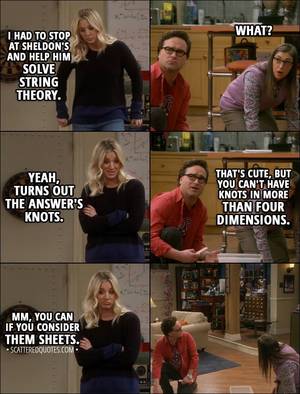 Big Bang Theory Sheldon And Amy Porn - Quote from The Big Bang Theory 11x13 â”‚ Penny Hofstadter: I had to stop at