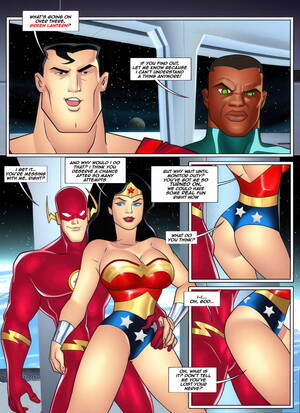 Justice League Porn Comics - The Justice League 1 HD Hentai Porn Comic - 008