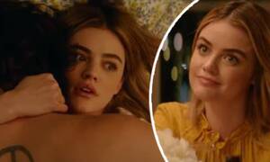 Lucy Hale Hot Porn - Lucy Hale's new comedy drops first trailer showing her attempting a raunchy  sex-to-do list | Daily Mail Online
