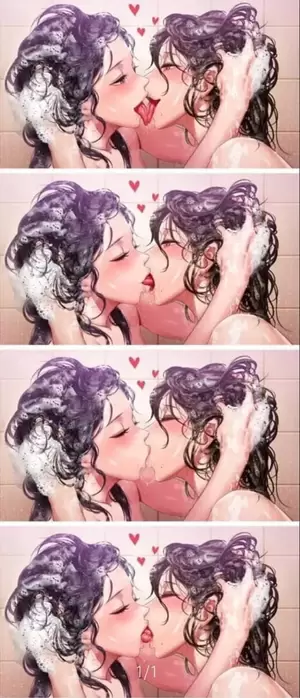 hentai lesbian kiss - lesbian Yuri kiss free hentai porno, xxx comics, rule34 nude art at  HentaiLib.net