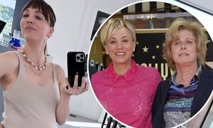 Kaley Cuoco Fucking Party - Kaley Cuoco shares snap of growing bump and reveals her mother's  frustration over baby name | Daily Mail Online