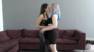 Cali Logan Sexy - Vonka and Cali Logan Put on a Sexy Lesbian Show - Pornhub.com