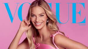 Magazine Porn Fake Captions - Margot Robbie Opens Up About the Barbie Movie For Vogue's Summer Issue  Cover Story | Vogue
