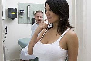 Doctor Blonde - Fake Doctor fulfills her own needs