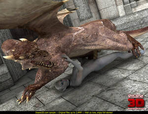 Dinosaur Fucking Women Porn - Super horny dinosaur fucks a busty elf girl - CartoonTube.XXX