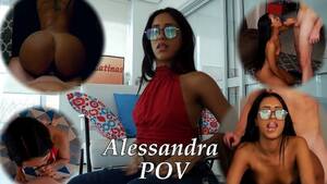 alessandra latina sex tapes - BANGBROS - Busty Latina Maid Alessandra Gets Railed By Bruno - XVIDEOS.COM