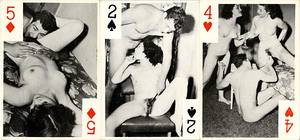 1930s Nazi Vintage Cum Shot - Playing Cards Deck 440