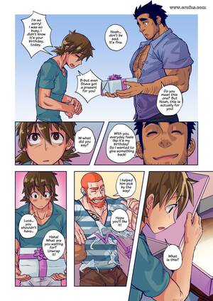 group sex threesome cartoon - Page 2 | gay-comics/jasdavi/birthday-party | Erofus - Sex and Porn Comics