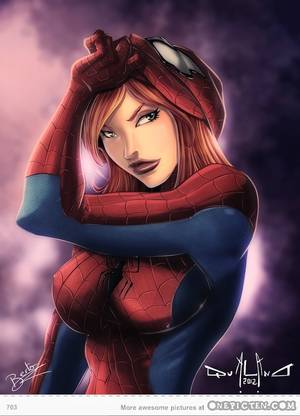 Anime Spider Girl Porn - Mary Jane Watson in Spider suit