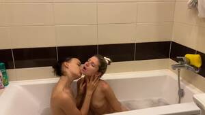 lesbian bath sex - Lesbian Bathroom Sex - Pornhub.com