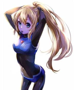 Hentai Skin Tight Clothes Porn - zero suit samus--> umm, ru sure it's not just leefa with blue eyes and a skin  tight suit?