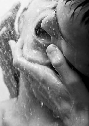 black white shower sex - Shower Sex