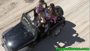 Jeep Sex Porn - Drone peeps on sex in jeep - XVIDEOS.COM