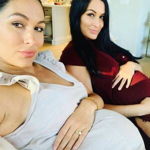 Bella Twins Porn Girl - Brie & Nikki Bella Go Completely Nude for Joint Maternity Shoot