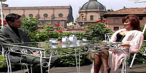 90s Italian Rome - 90s Italian ginger milf enjoys passionate anal fuck on the roof - Beeg.Porn