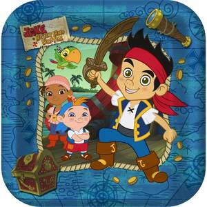 Jake And The Neverland Pirates Izzy Porn - DisneyÂ® Jake and the Neverland Pirates Lunch Plates
