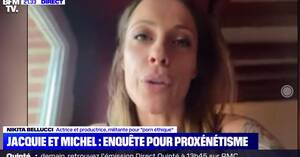 Kim Kardashian Bukkake Porn - Nikita Bellucci rÃ©agit Ã  l'affaire Jacquie et Michel et demande que \