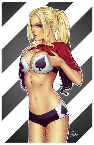 Harley Quinn Sexy Comic Strip Porn - Spades Quinn by Elias-Chatzoudis.deviantart.com on @DeviantArt - More at