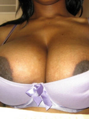 amateur black breasts - Big amateur black boobs.