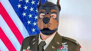 Hentai Bondage Slave Porn - Army investigating soldiers who posed in dog bondage masks : r/news