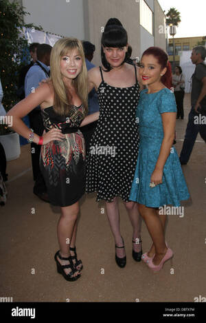 Jennette Mccurdy And Ariana Grande Lesbian Porn - Jennette McCurdy, Pauley Perrette, Ariana Grande The 2011 Angel Awards Held  at Project Angel Food Hollywood, California - 20.08.11 Stock Photo - Alamy