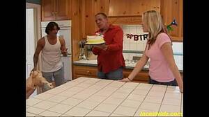 happy birthday threesome - Happy Birthday threesome step father, step mother and step daughter -  XVIDEOS.COM