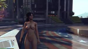 Gta Sex Mod - Gta 5 gameplay espaÃ±ol | lara croft desnuda y sus locuras epicas !! (lara  croft nude mod) watch online