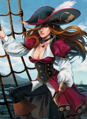 Anime Pirate Porn - Female Pirate Captain Anime | Captain Bonny by reirei on deviantART | ~ Pirates & Stuff~~ | Pinterest | deviantART, Anime and Pirate woman
